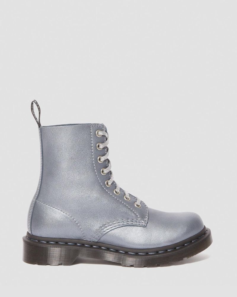 Dr Martens 8 Hole 1460 Pascal Gun Metalic Virginia Diva image 5