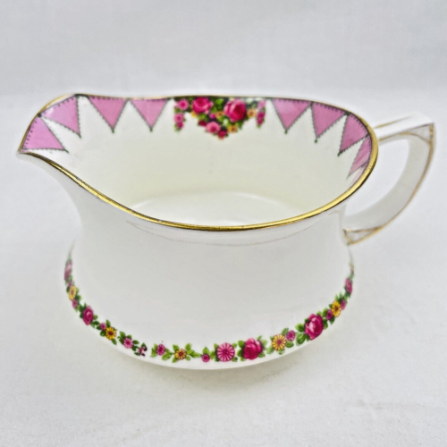 Vintage Paragon Fine Bone China Cream Pink Creamer Made In England 1923-33 - Picture 1 of 14