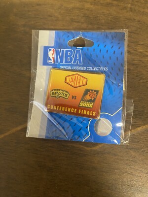 San Antonio Spurs Phoenix Suns Pin 2005 Western Conference Finals NBA
