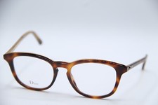 NEW CHRISTIAN DIOR MONTAIGNE N 40 C9C HAVANA GOLD AUTHENTIC EYEGLASSES 49-18