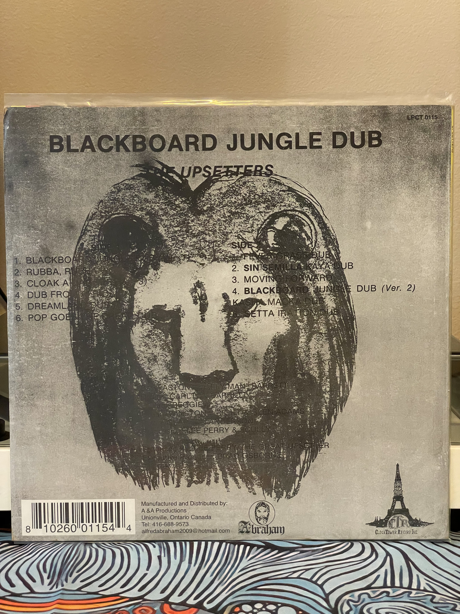 UPSETTERS Blackboard Jungle Dub vinyl record LP album reggae Lee
