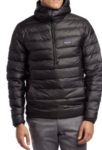 men's down sweater hoody pullover