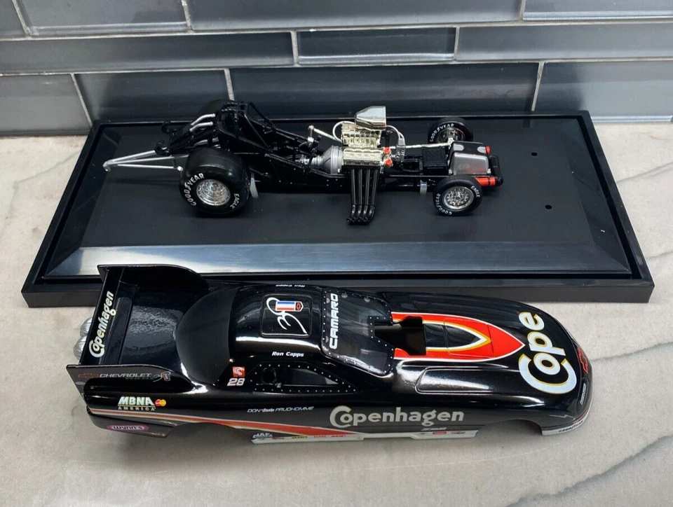 Vintage 1/24 Mac Tools Ron Capps Copenaghen 1997 Camaro Divertente Auto 1 Di - Immagine 3 di 4