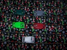 Wet Nose Designs Christmas Stockings & Glitter Snowflake Dog Collar COLOR Buckle