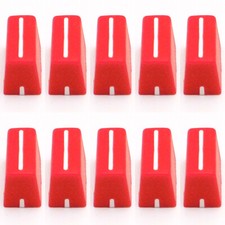 10pcs Fader Knob Cap For Pioneer DDJ-SX SZ Rane 61 62 64 68 Denon Numark-Red