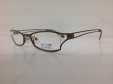 Smarth Occhiale Da vista Made Italy Metallo Marrone Particolare A Gatta Estroso