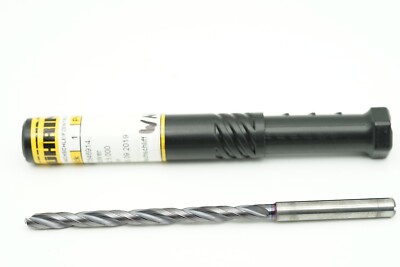 WNT VHM Hochleistungsbohrer mit IK Ø5 mm WTX-4F5,00.R.12D.IK.HA TI700