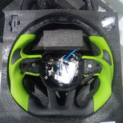 Carbon Fiber LED Steering Wheel Fit Dodge Charger Challenger Durango SRT 15+