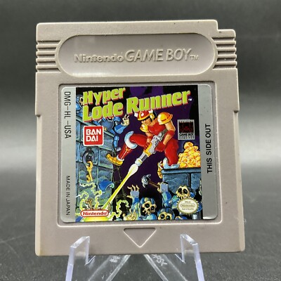 Hyper Lode Runner Nintendo GameBoy Game Boy Authentic Game Only Tested & Working
