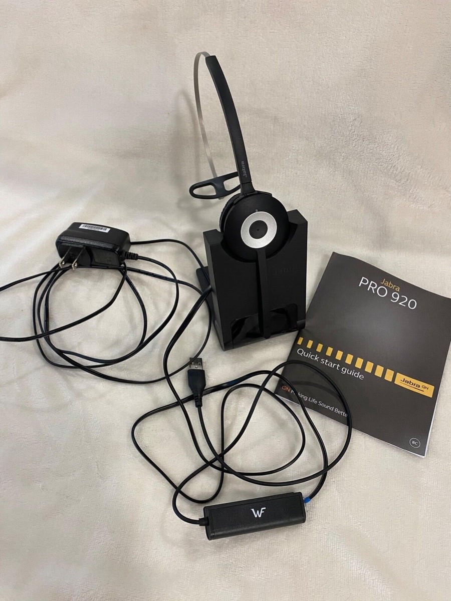 Jabra Pro 920 Wireless Headset with Microphone
