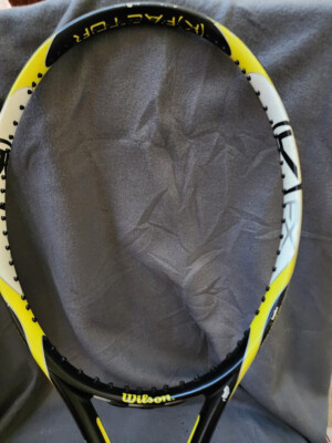 WILSON K FIERCE FX STRINGLESS TENNIS RACQUET 4 1/4 | eBay