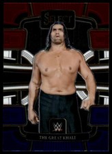 2024 Panini Select WWE The Great Khali #51 Red and Blue