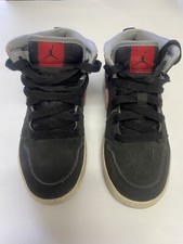 NIKE Air Jordan 1 Mid PS Black Particle Grey Shoes 2018 640734-060 Size 12C