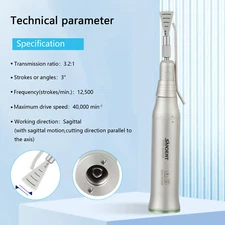 SANDENT Dental Micro Saw Surgical Handpiece Bone Cutting Fit Elecrtic Motor SA