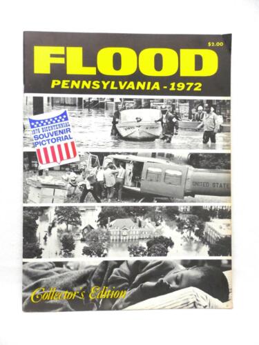 FLOOD OF 1972 HURRICANE AGNES Collector's ISSUE BOOK PA HARRISBURG Mint Cond