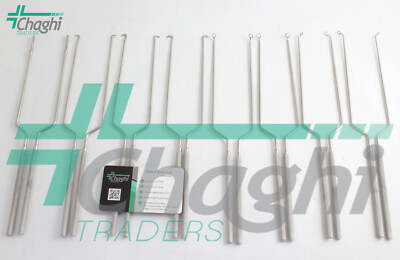 Hardy Pituitary Neuro Curettes Transsphenoidal 16 Set Surgical Instruments Chagh