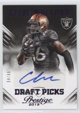 2015 Panini Prestige Draft Picks Signatures 54/99 Clive Walford #DPS-CW Auto 1x1