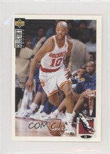 1995-96 Upper Deck Collector's Choice European Stickers Sam Cassell #73 3z3