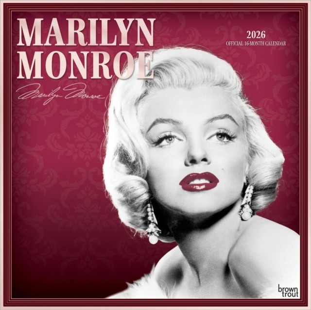 Marilyn Monroe 2026 Square Flap Foil Calendar (Calendar)