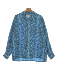 WACKO MARIA Casual Shirts Light bluexBlack(Patterned) M 2200613826068