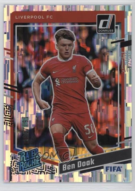 2023-24 Panini Donruss FIFA Rated Rookie Silver /349 Ben Doak #182 Rookie RC