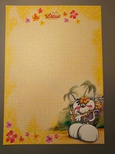 Diddl A4 Writing Paper Sheet - N°124 – Original Vintage Stationery – Collectible