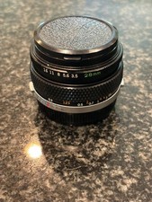 Olympus OM-System G. Zuiko Auto-W 28mm f3.5 with OM Hood