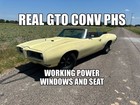 1968 Pontiac GTO power window seat
