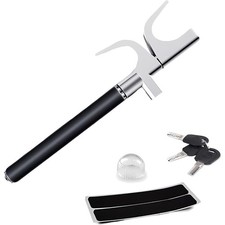 Mioke Lenkradschloss Auto Diebstahlsicherung mit 3 Schlüsseln Sicherheitsschloss