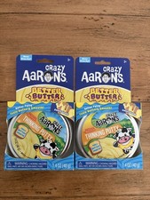 Lot Of 2 Aarons Crazy Better Butter Thinking Putty. New Sealed.