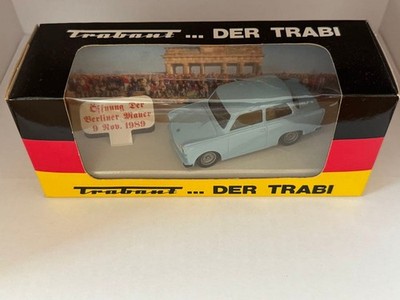 Vitesse Trabant DER TRABI Berlin Wall 1989 Light Blue 1/43 Diecast