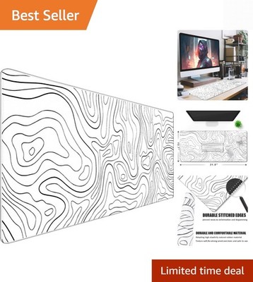 Large Gaming Mouse Pad 31.5''x15.7'' - Smooth Surface & Lifetime