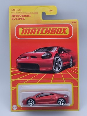 Matchbox 2021 Retro Series 1/24 - Mitsubishi Eclipse - Metalflake Red - OVP