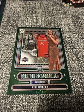 2025 Panini Donruss WNBA Franchise Features Kiki Iriafen Green Fireworks /399