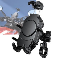 Motorrad Handyhalterung VibrationsdäMpfer Diebstahlsichere Fahrrad 5,4-7,2\Phone"