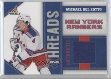 2010-11 Panini Pinnacle Threads 333/499 Michael Del Zotto #MD 2u3