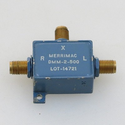 1pc MERRIMAC DMM-2-500 RF/LO 10-1000MHz IF 500MHz RF Double Balanced Mixer #tk