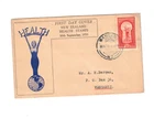 NEW ZEALAND 1935 1d Health FDC,cds  WANGANUI