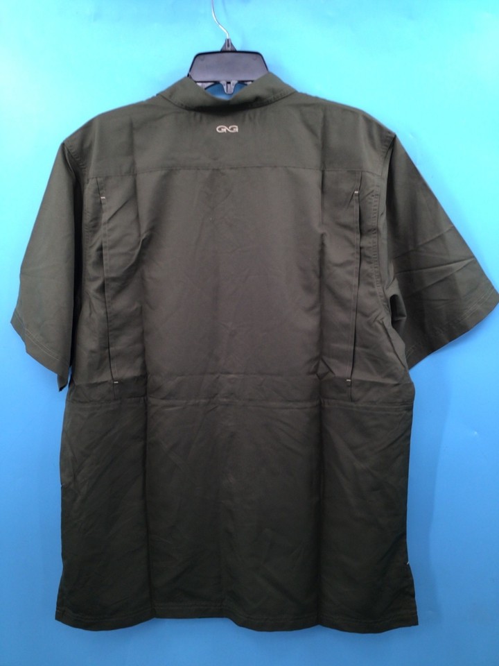 GameGuard 'Agave' Scout Vented Short-Sleeve Outdoors Shirt - Men's Size ...