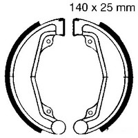 Bremsbacken Vorne Ebc H312 FüR Honda Cm 125 C Custom Bj. 1982-1983