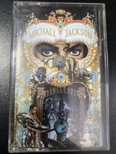 MICHAEL JACKSON DANGEROUS CASSETTE 1991 Rare