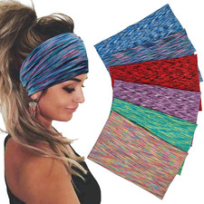 Wide Headbands for Women Stretch Headband Boho Head Bands Women'S Hair Band Turb