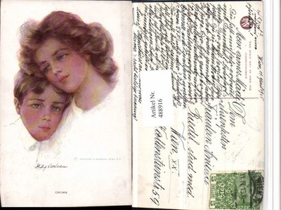 488916,Künstler AK Philip Boileau Chums Frau Mutter Kind pub Reinthal & Newman