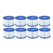 Image of 8 Pack Filter Cartridge Lay Z Lazy Hot Tub Spa Filters- for All Lay Z Spas UK