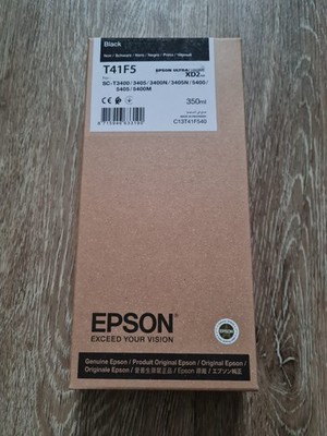Singlepack UltraChrome XD2 T41F540 Black 350ml - Epson Plotter/Drucker Farbe Ink