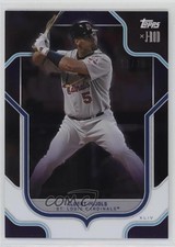 2023 Topps X J-Rod Purple Foil 51/75 Albert Pujols #13 14tz