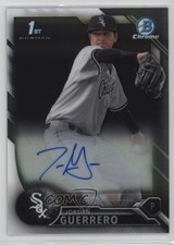 2016 Bowman Chrome Prospects Auto Jordan Guerrero #CPA-JGU Auto c6h