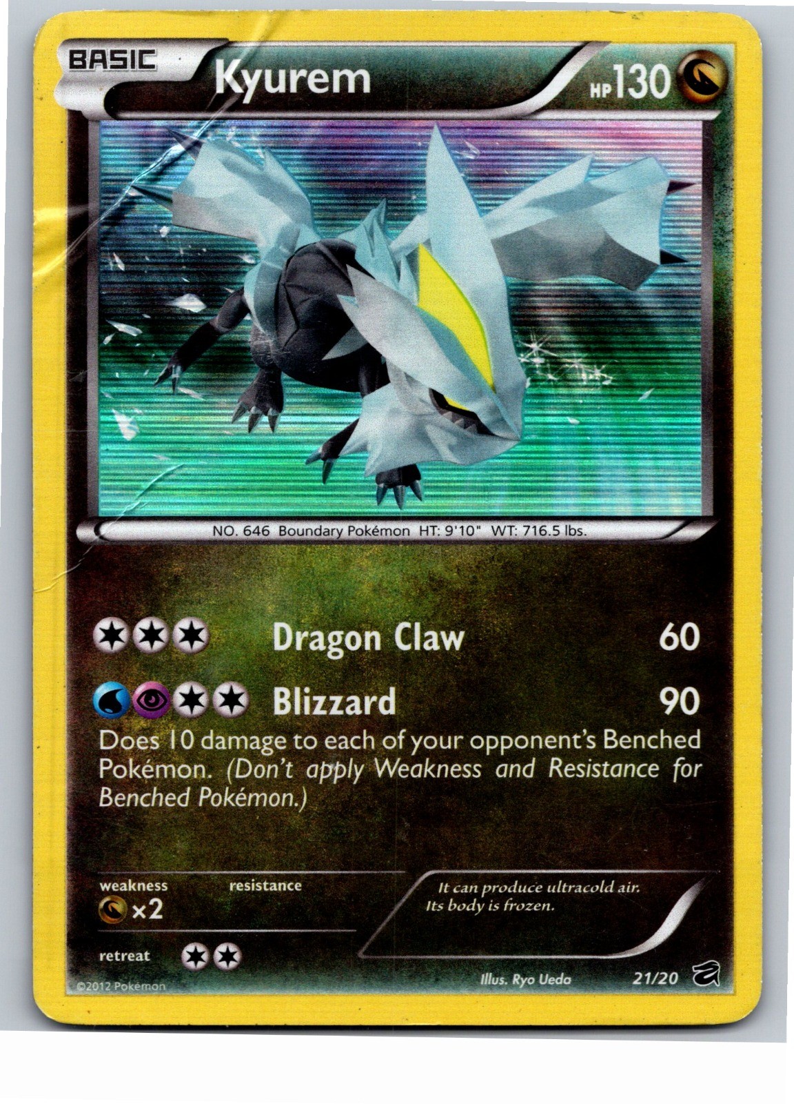 Kyurem Dragon Vault 21/20 2012