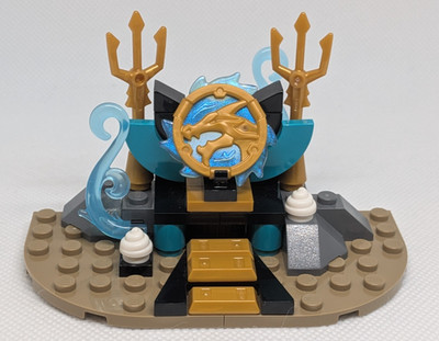 LEGO Ninjago Pedestal with Wave Amulet Only From Set 71754