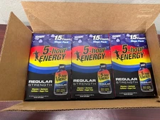5-hour ENERGY Regular Strength 1.93 fl.oz Grape Flavor Drink - 45 Exp 4/25
